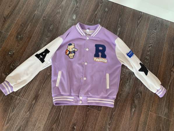 Бомбер для девочки