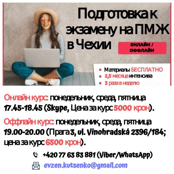 Подготовка к государственному экзамену на ПМЖ