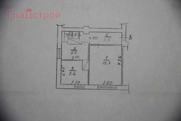 Продам двухкомнатную квартиру в Вологда.Жилая площадь 36,10 кв.м.Этаж 1.Дом кирпичный. в Вологде