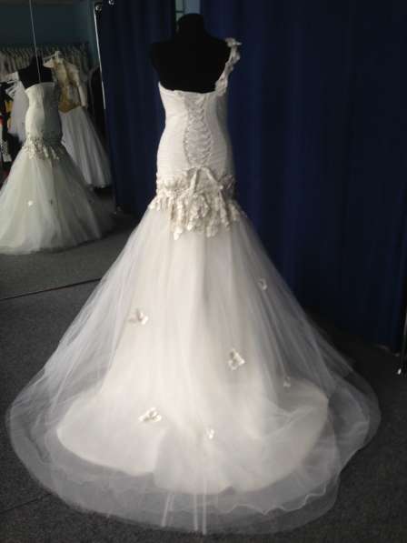 Свадебное платье-русалка (рыбка, годэ) в Москве фото 5