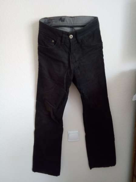 Вельветовые джинсы тёмно коричневый брюки