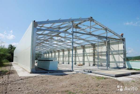 Каркас ангара в Набережных Челнах