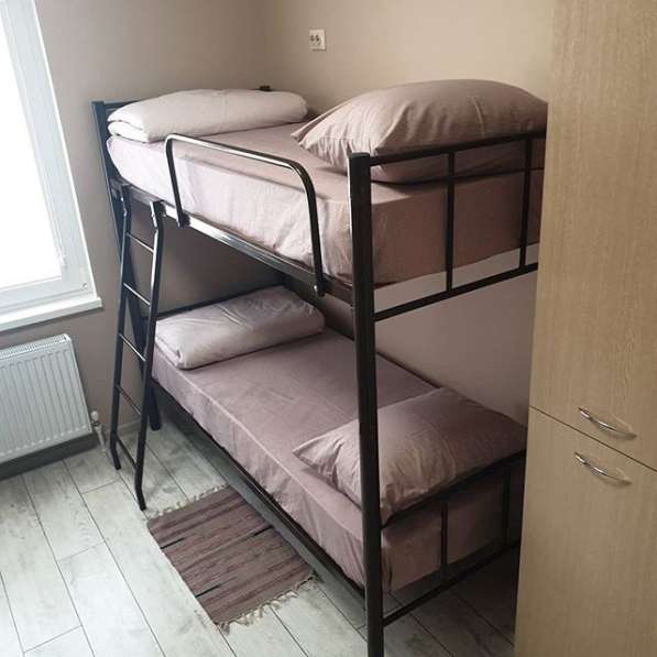 Кровати двухъярусные, односпальные Новые для хостелов