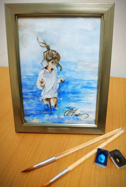 Картины акварель в фото 8