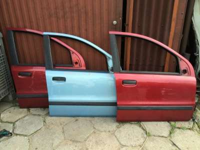 автозапчасти фиат панда 08г двери-кпп-стартер