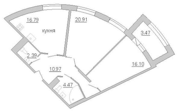 1-2-3к квартиры в Москве и МО (новостройки) в Москве фото 5