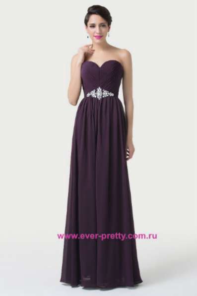 Фиолетовое коктейльное платье XS/06 "Ever-Pretty" Артикул: HE09053PP в Ижевске фото 4