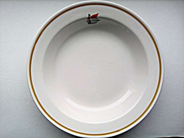 Тарелка. ДВМП. СССР. Фарфор