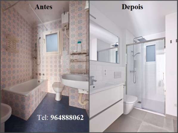 Remodelação Casas de banho / Wc - 1300€/m2 в фото 14