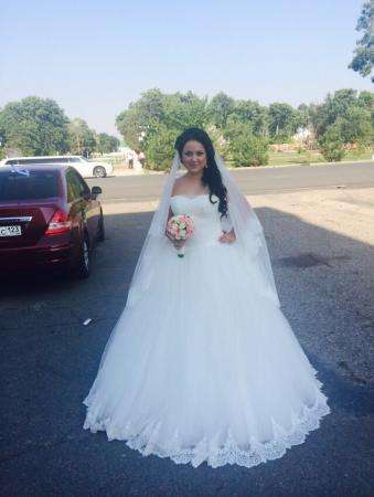 Нежное свадебное платье в Краснодаре фото 3