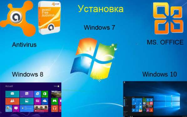 Установка - переустановка Windows 7,8,10 в фото 3