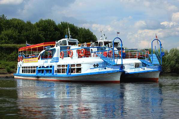 Прогулки на теплоходе по реке Оке в Рязани фото 20