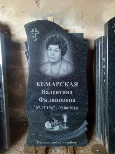 Изготовление надгробных памятников в Саранске фото 9