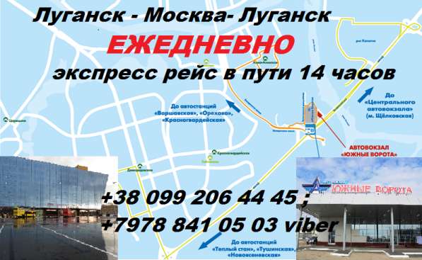 Рейсовые автобусы Луганск Москва ежедневно в фото 5
