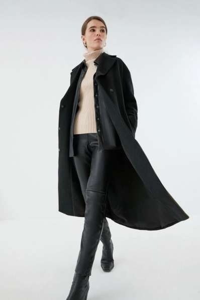 Пальто с шерстью Zarina 44 размер в Коркино фото 6