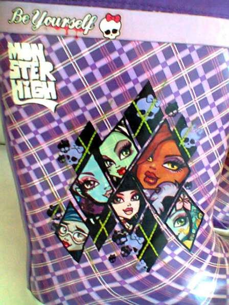 Резиновые сапоги Monster High р. 32.5 утепленные в Москве фото 4