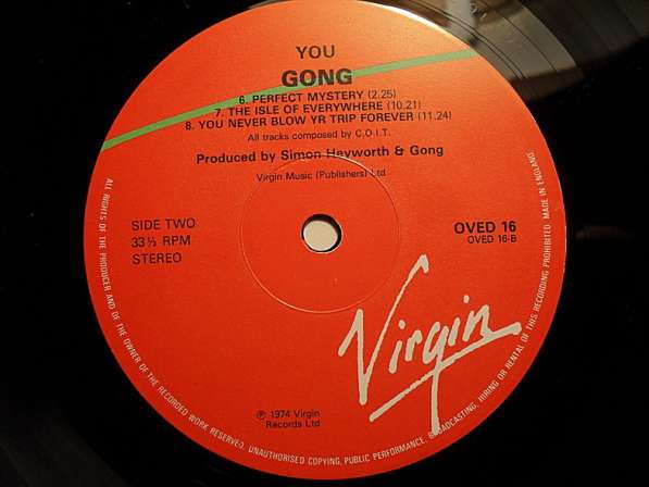 Gong - You (UK) в Санкт-Петербурге
