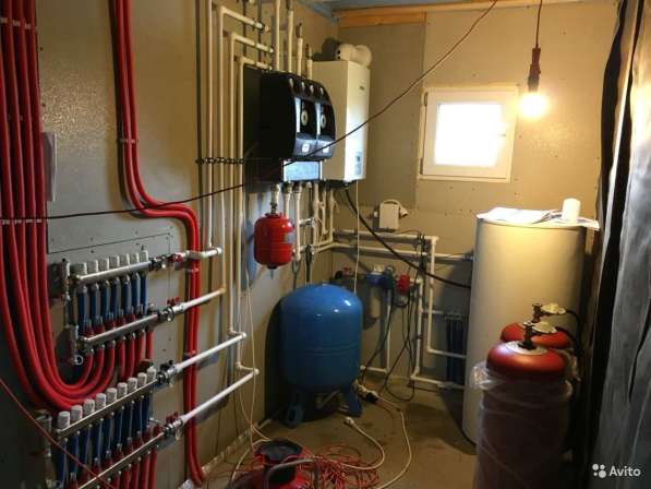 Монтаж систем отопления водоснабжения для коттеджа в Наро-Фоминске фото 13