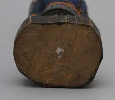 Игрушка Регулировщик, 1950-е г., дерево в Москве фото 3