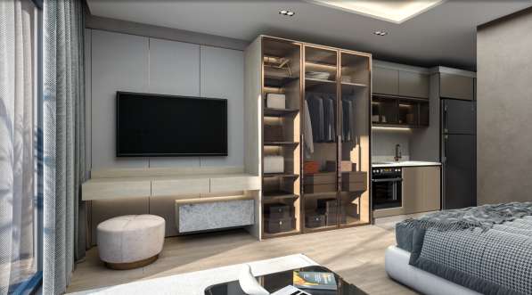 1-к. квартира 39м² Турция, Мерсин, Эрдемли в 