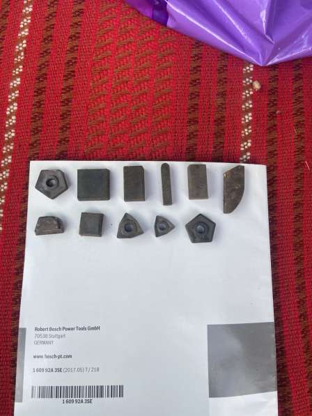 Твердосплавные напайки ТК ВК