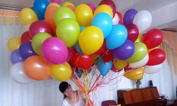 Гелиевые шары, оформление шарами, поделки из шаров в Казани фото 8