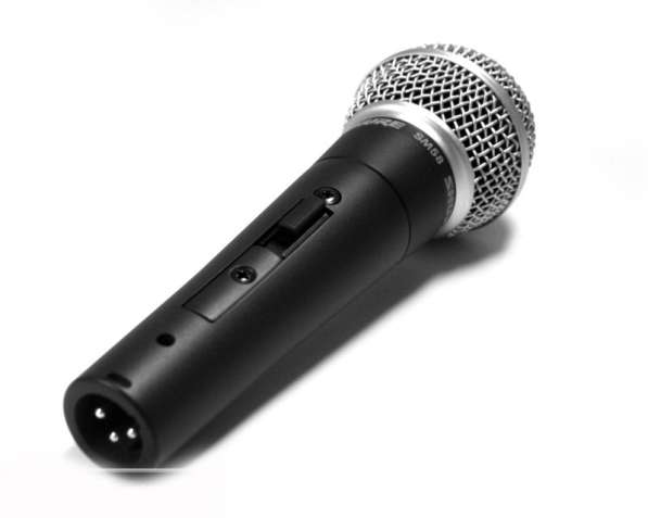 Shure SM58 новый микрофон с выключателем в Москве