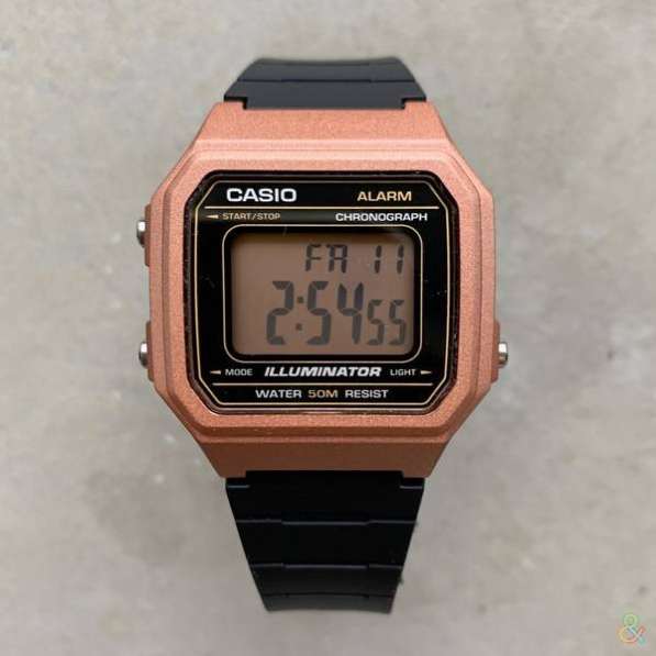 Часы наручные Casio Digital W-217HM-5A в Москве фото 3