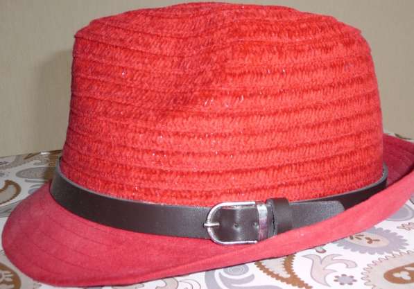 Шляпа женская Fedora