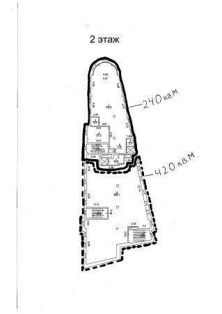 офисное помещение 240 м2/2эт. и 240 м2 /3эт в Москве фото 3
