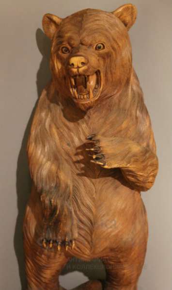Скульптура "Медведь" нач. 20 в в Москве фото 3