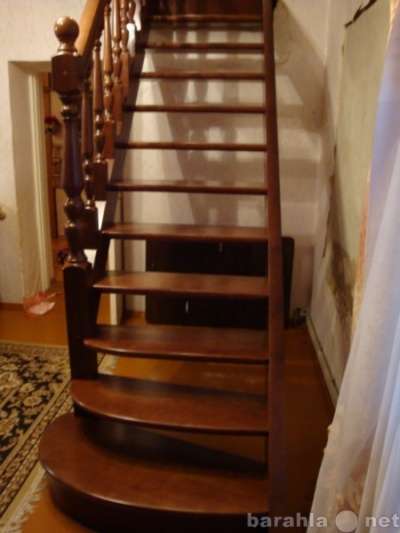лестницы межэтажные из дерева и металла в Иванове фото 5