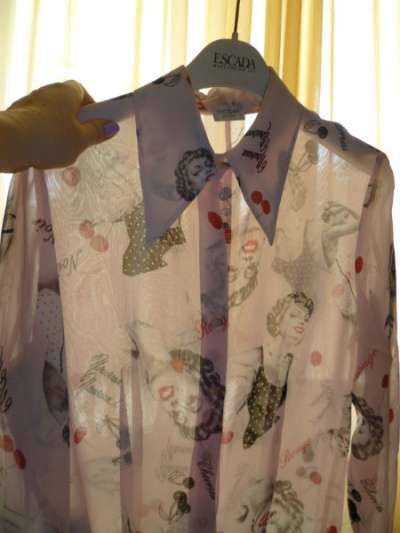 Стильная женственная блузка Италия в Москве фото 10