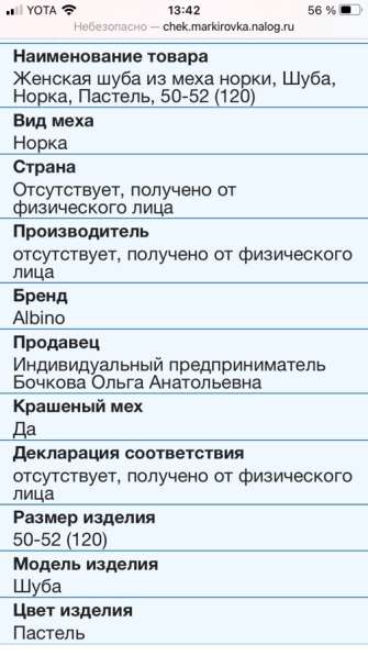 Норковая шуба в Красноярске