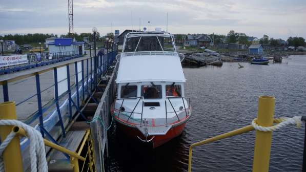 Морской водометный катер Баренц 1100 в Архангельске фото 13