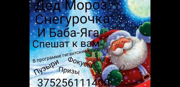 Выездные Дед Мороз и Снегурочка в фото 3