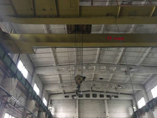 Сдам 1000 кв. м с кран-балкой 15 тонн под пр-во или склад в Санкт-Петербурге фото 4