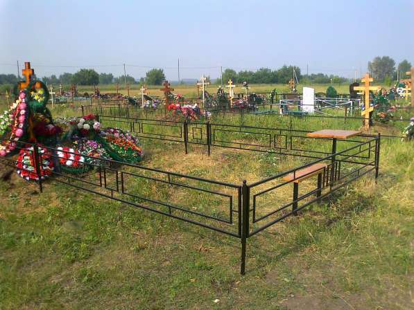 Оградки на могилу от 450 руб. м. п в Тюмени фото 5