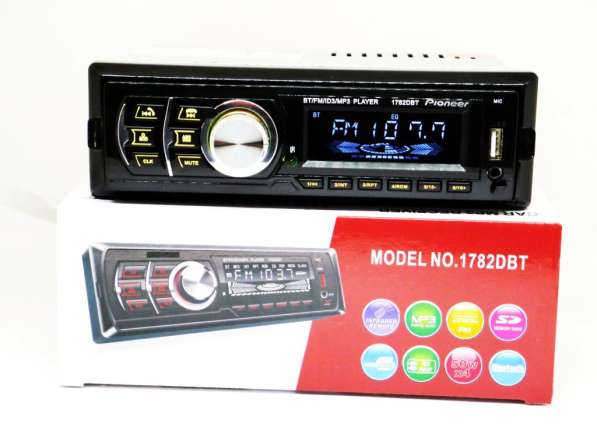 Автомагнитола Pioneer 1782DBT - Bluetooth MP3 Player, FM в фото 6