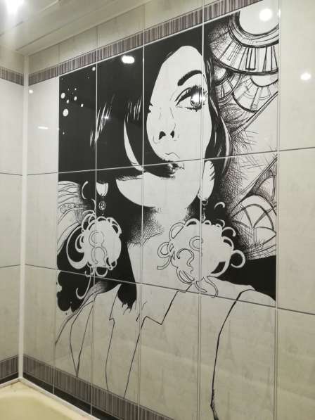 Ремонт ванной комнаты панелями пвх в Санкт-Петербурге фото 5