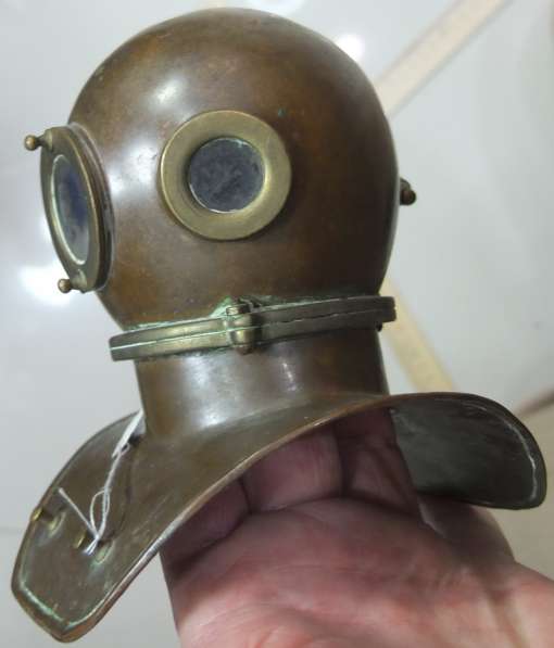 Водолазный шлем бронза, уменьшенная копия настольная в Ставрополе