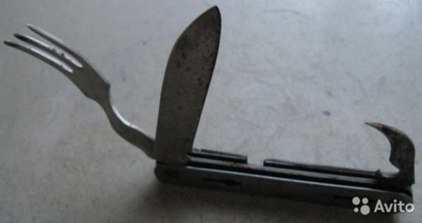 Набор для туриста нож вилка открывашка СССР в Сыктывкаре фото 5