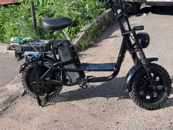 Электро велосипед монстр