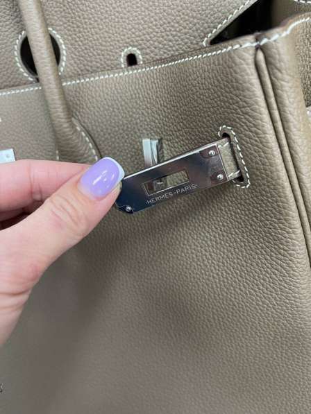 Женская сумка Birkin 35 PHW Hermes