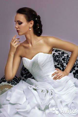 свадебное платье Молочная Роза