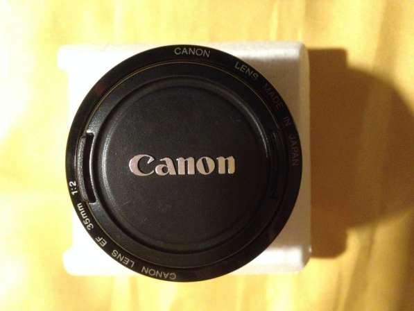 Объектив Canon EF 35mm F/2 новый японский в Москве фото 5