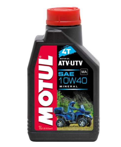 Масло для квадроциклов MOTUL ATV-UTV 4T 10W40 1Л минеральное