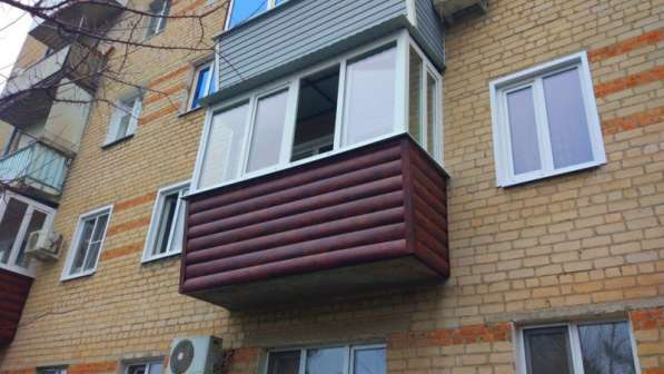 Балконы и лоджи все виды отделки и остекление в Ростове-на-Дону фото 3