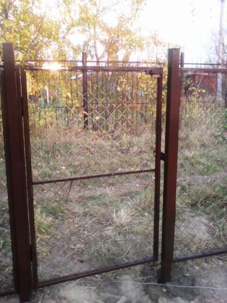 Ворота металлические и калитки в Рославле фото 5