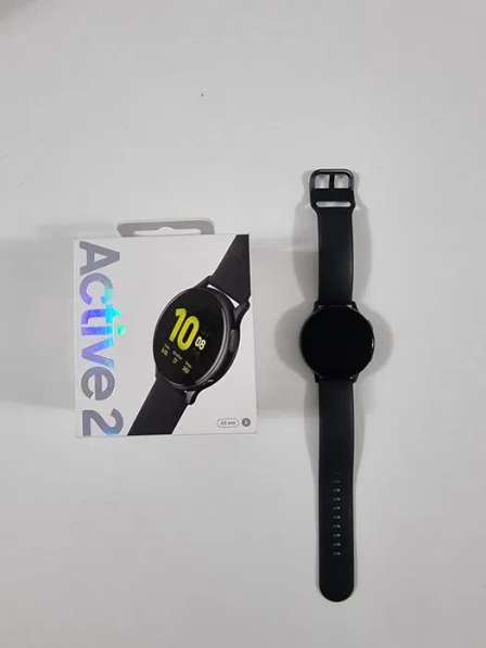 Смарт-часы Samsung Galaxy WatchActive 2 Black черные (44 м)